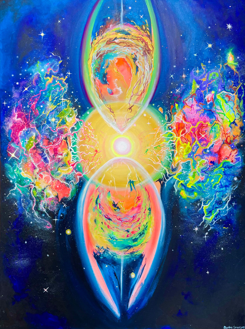 Wholeness — Original Painting 36"×48"