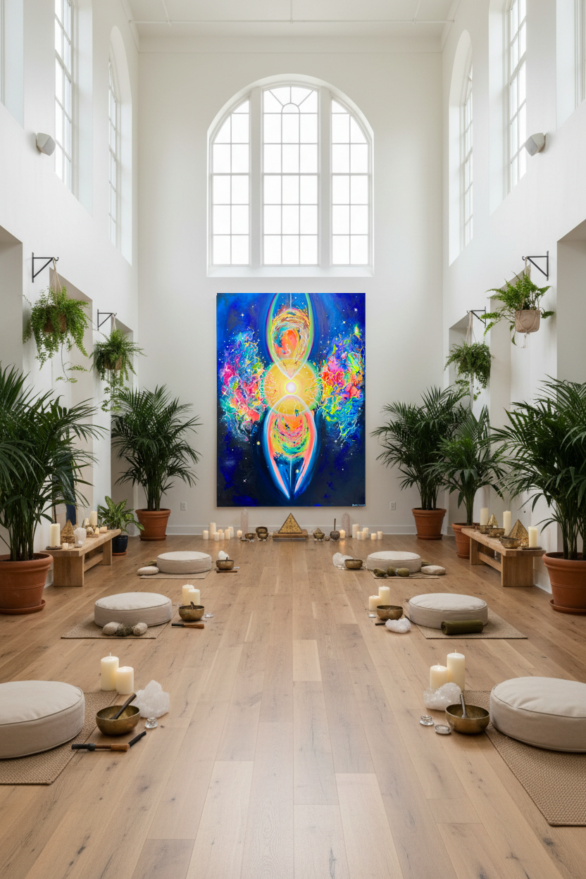Wholeness — Original Painting 36"×48"