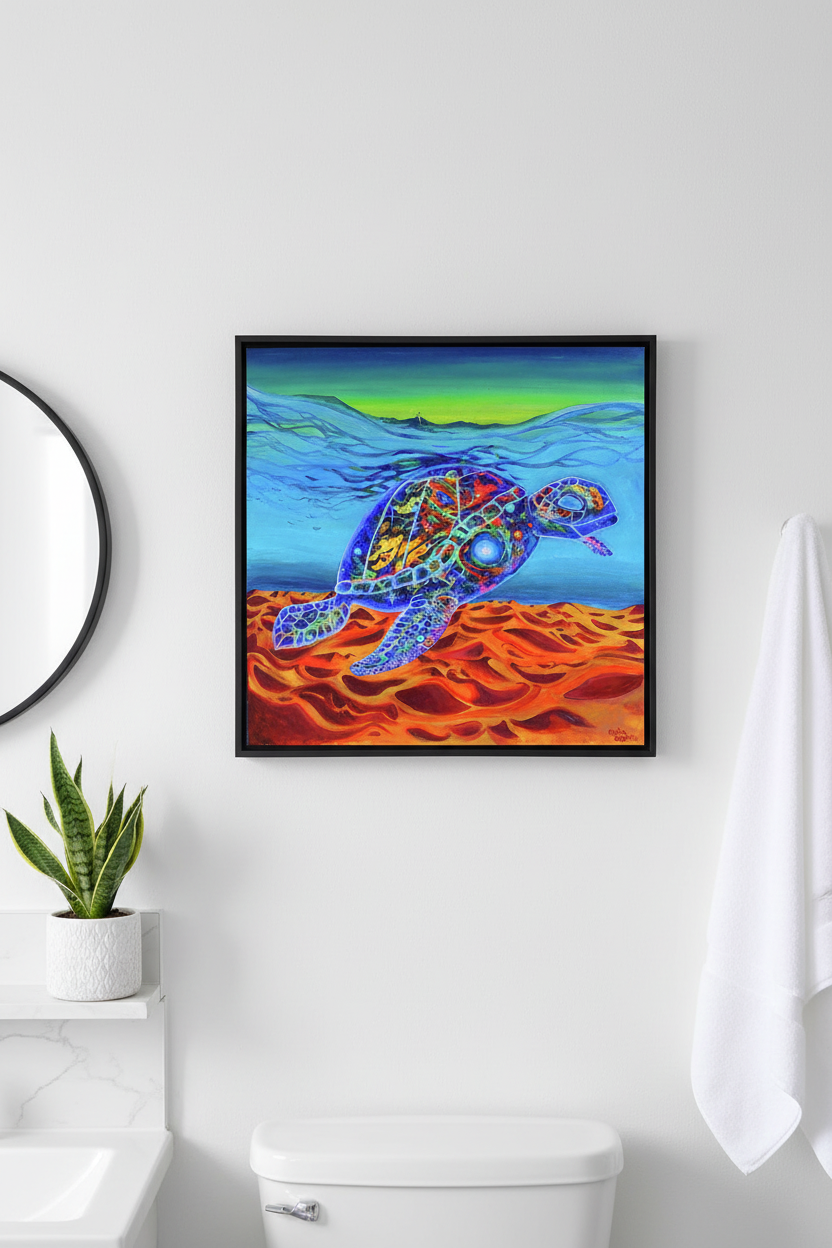 The Ancient One — Original Acrylic Painting