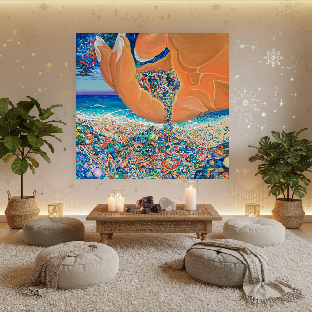 The Multiverses — Original Acrylic Painting by Marika Segal